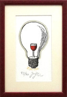Jiří Slíva - Ligt red - grafika