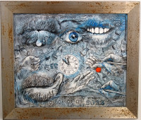 Jan Saudek - Hodiny - originál